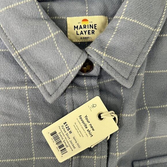 Marine Layer Rylee Shirt Jacket - Picture 3 of 10